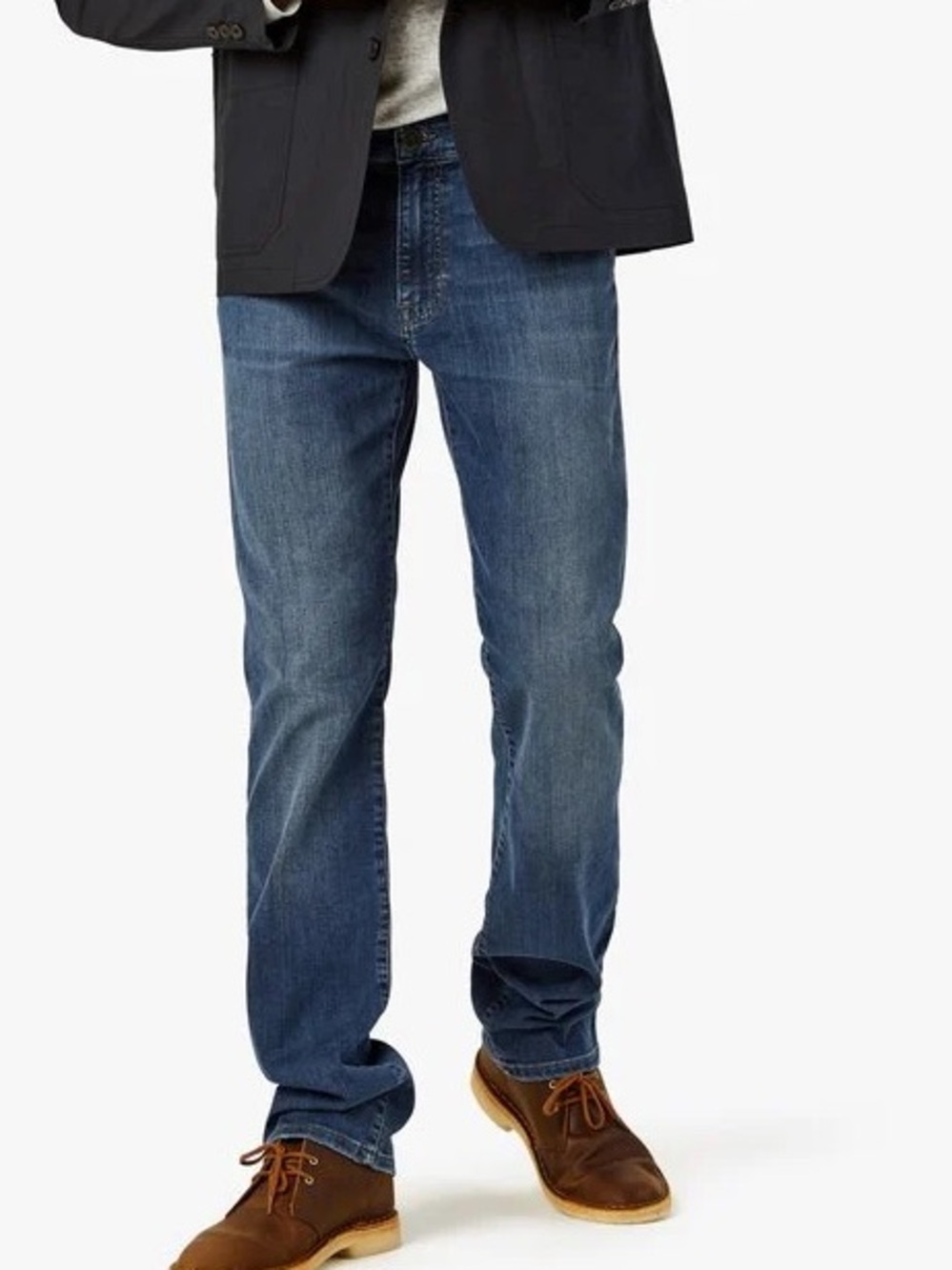 30x32 34 Heritage Courage Straight Leg Jeans in Mid Vintage Wash